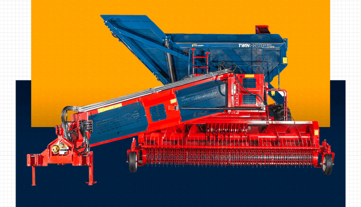 Twin Master Bean Combine | Bean Harvester